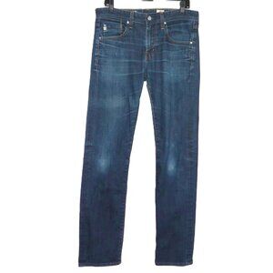 AG Adriano Goldschmied Blue Jeans Men's Denim Matchbox Slim Straight Sz 32 X 34